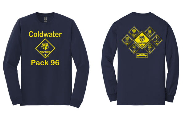 Coldwater Pack 96 Adult Long Sleeve T-Shirt